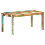 Dining Table Solid Reclaimed Wood 160x80x76 cm