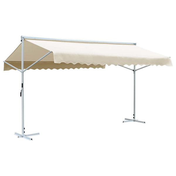  Free Standing Awning (Cream)