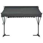 Free Standing Awning Anthracite S