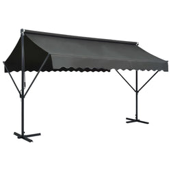 Free Standing Awning Anthracite M