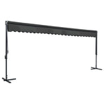 Free Standing Awning Anthracite XL