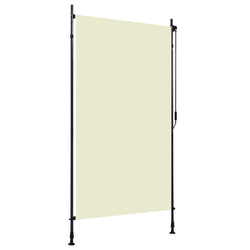 Outdoor Roller Blind -- Cream