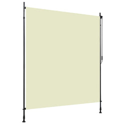 Outdoor Roller Blind Cream