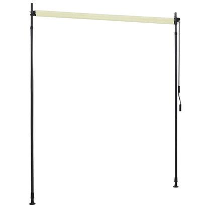 Outdoor Roller Blind Cream