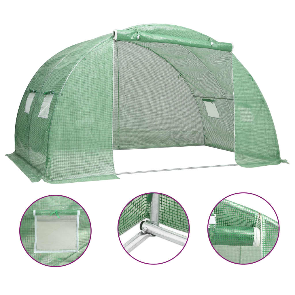 Greenhouse 8 mÂ² 2x4x2 m