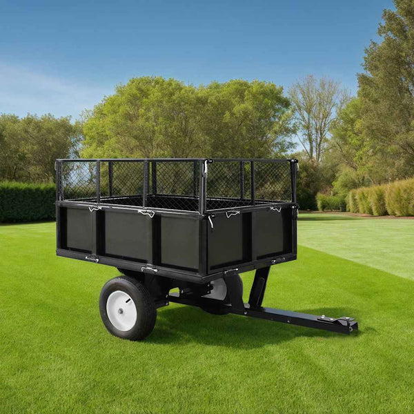  Tipping Trailer for Lawn Tractor 300 kg Load