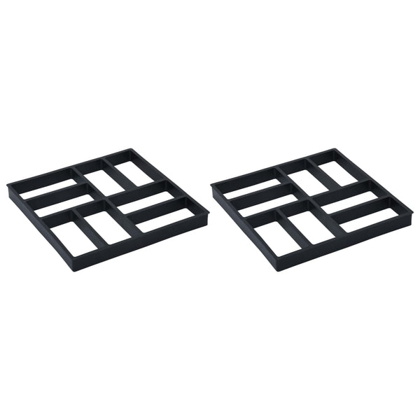  Pavement Moulds 2 pcs Plastic