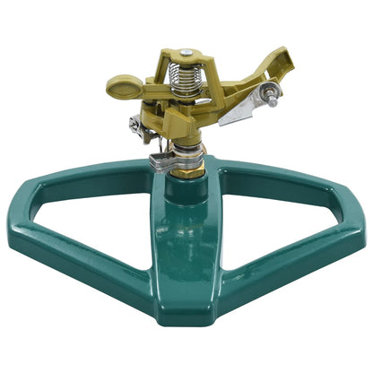 Rotary Sprinkler Green Metal