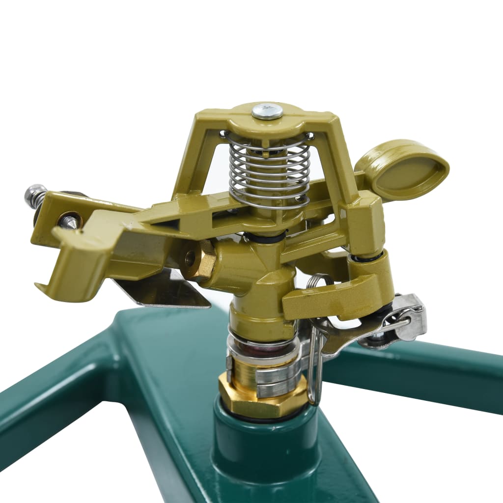 Rotary Sprinkler Green Metal