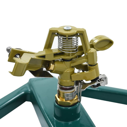Rotary Sprinkler Green Metal