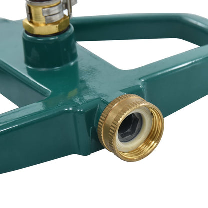 Rotary Sprinkler Green Metal