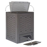 Garden Composters 3 pcs Brown 900 L