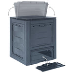 Garden Composters 2 pcs Grey 520 L