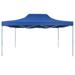 Professional Folding Party Tent 3x4 m Steel Blue