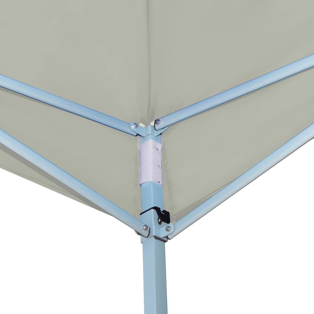 Folding Gazebo with 4 Sidewalls 5x5 m Cream