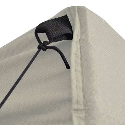 Folding Gazebo with 4 Sidewalls 5x5 m Cream