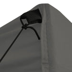 Folding Gazebo with 4 Sidewalls 5x5 m Anthracite