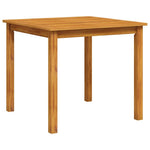 Acacia Wood Garden Table 85x85cm Square | HomeAndLiving