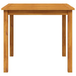 Acacia Wood Garden Table 85x85cm Square | HomeAndLiving