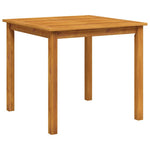 Acacia Wood Garden Table 85x85cm Square | HomeAndLiving