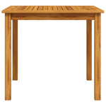 Acacia Wood Garden Table 85x85cm Square | HomeAndLiving