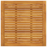 Acacia Wood Garden Table 85x85cm Square | HomeAndLiving