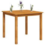 Acacia Wood Garden Table 85x85cm Square | HomeAndLiving