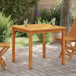 Acacia Wood Garden Table 85x85cm Square | HomeAndLiving