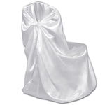 Chair Cover for Wedding Banquet 12 pcs White