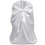 Chair Cover for Wedding Banquet 12 pcs White