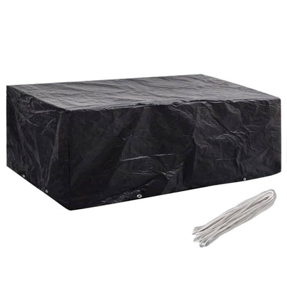 2 pcs Garden Furniture Covers 8 Eyelets
