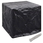 Garden Water Tank Covers 2 pcs 8 Eyelets