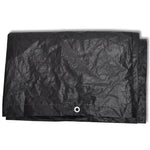 Garden Water Tank Covers 2 pcs 8 Eyelets