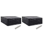 Garden Furniture Covers 2 pcs 10 Eyelets