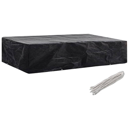 Garden Sunlounger Cover 2 pcs 8 Eyelets