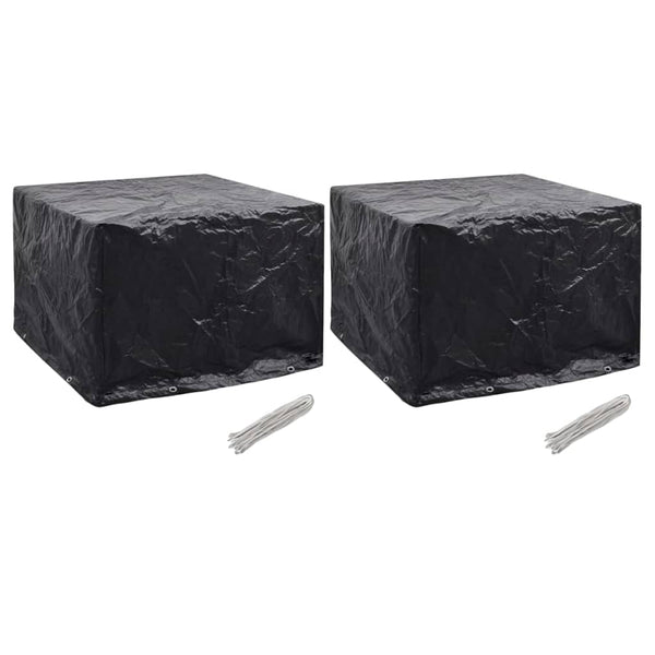  Garden Furniture Covers 2 pcs 8 Eyelets