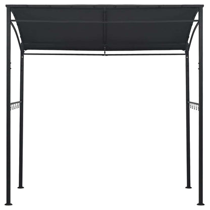 BBQ Gazebo 215x150x220cm Anthracite Steel | HomeAndLiving