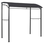 BBQ Gazebo 215x150x220cm Anthracite Steel | HomeAndLiving