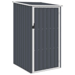 Garden Shed Anthracite Galvanised Steel