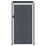Garden Shed Anthracite Galvanised Steel