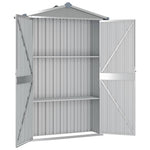 Galvanised Steel Garden Shed 116x175cm | HomeAndLiving