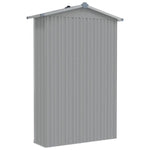 Galvanised Steel Garden Shed 116x175cm | HomeAndLiving