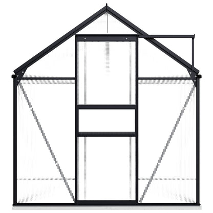 Greenhouse with Base Frame Anthracite Aluminium