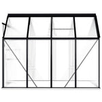 Greenhouse with Base Frame Anthracite Aluminium