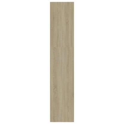 4-Tier Book Cabinet Sonoma Oak Chipboard