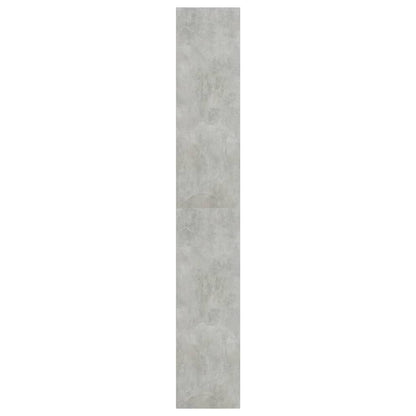 5-Tier Book Cabinet Concrete Grey - Chipboard