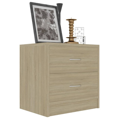 Bedside Cabinet Sonoma Oak 40x30x40 cm Chipboard