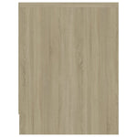 Bedside Cabinet Sonoma Oak 40x30x40 cm Chipboard