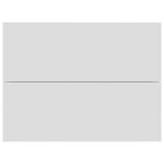 Bedside Cabinets 2 pcs White 40x30x30 cm Chipboard