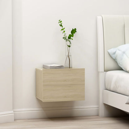 Bedside Cabinet Sonoma Oak 40x30x30 cm Chipboard